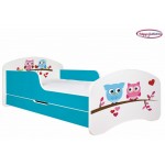 Otroška postelja Animals Sovice AM01